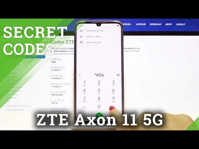 Video thumbnail for ZTE Axon 11 5G Secret Codes / Advanced Hidden Options