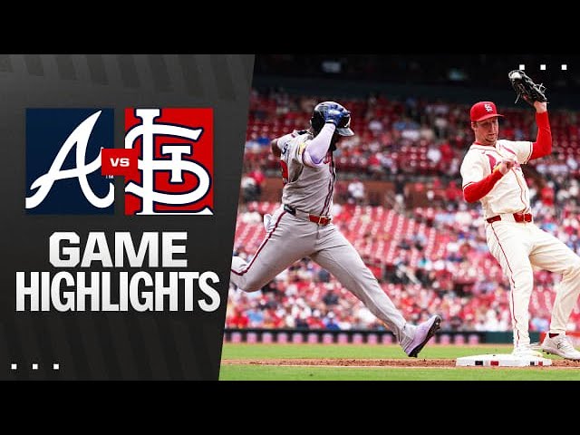 Video thumbnail for Atlanta Braves at St. Louis Cardinals Full-Game Highlights! | 07/12/2025