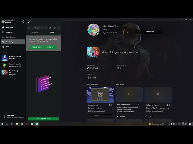 Video thumbnail for How To Customize Profile In Xbox Game Pass| Xbox App