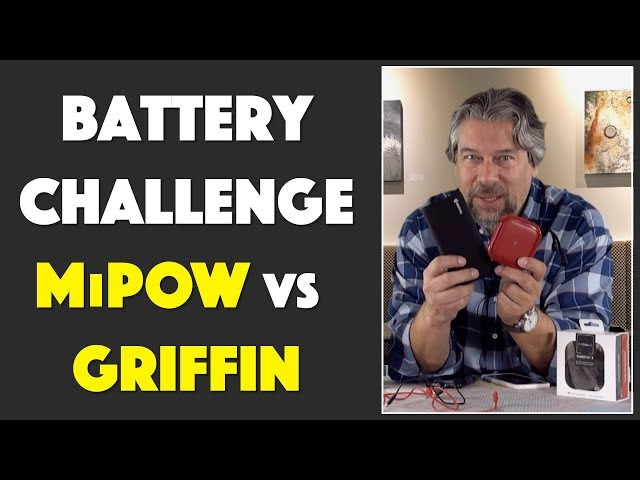 Video thumbnail for External Battery Challenge: MiPOW vs. Griffin Tech!