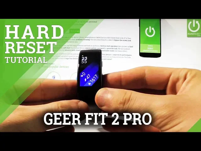 Video thumbnail for How to Had Reset SAMSUNG Gear Fit 2 Pro - Restore Gear Fit