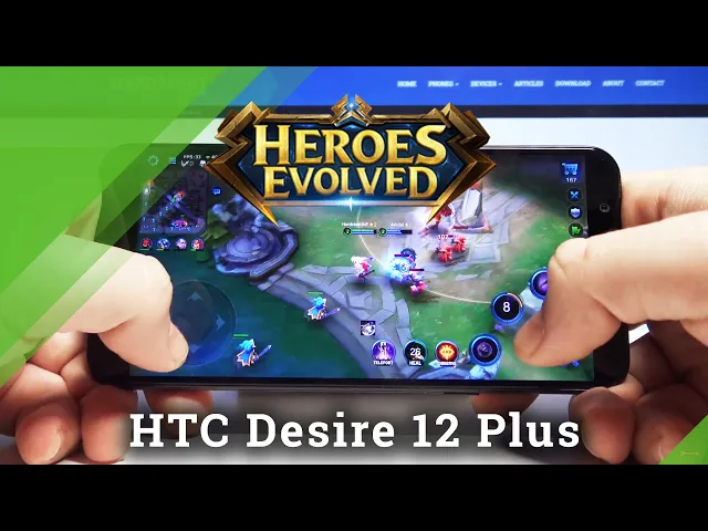 Video thumbnail for Evolved Heroes Gameplay on HTC Desire 12 Plus – Gaming Abilities