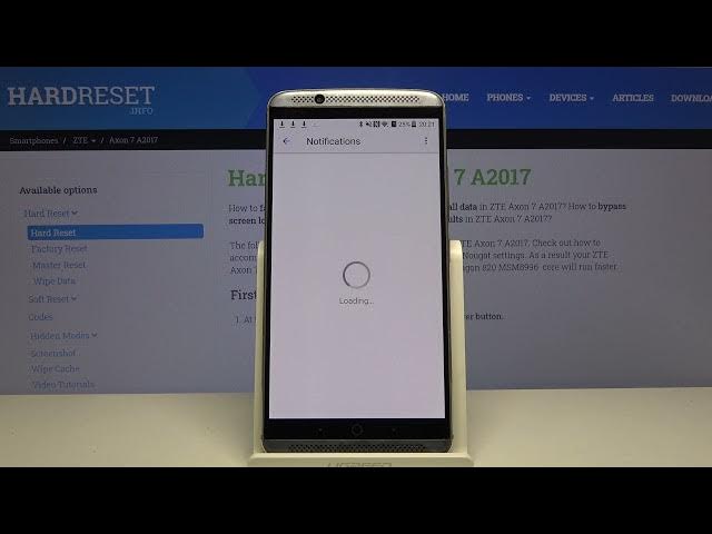 Video thumbnail for How to Customize Notifications in ZTE Axon 7 2017 – Notifications Settings