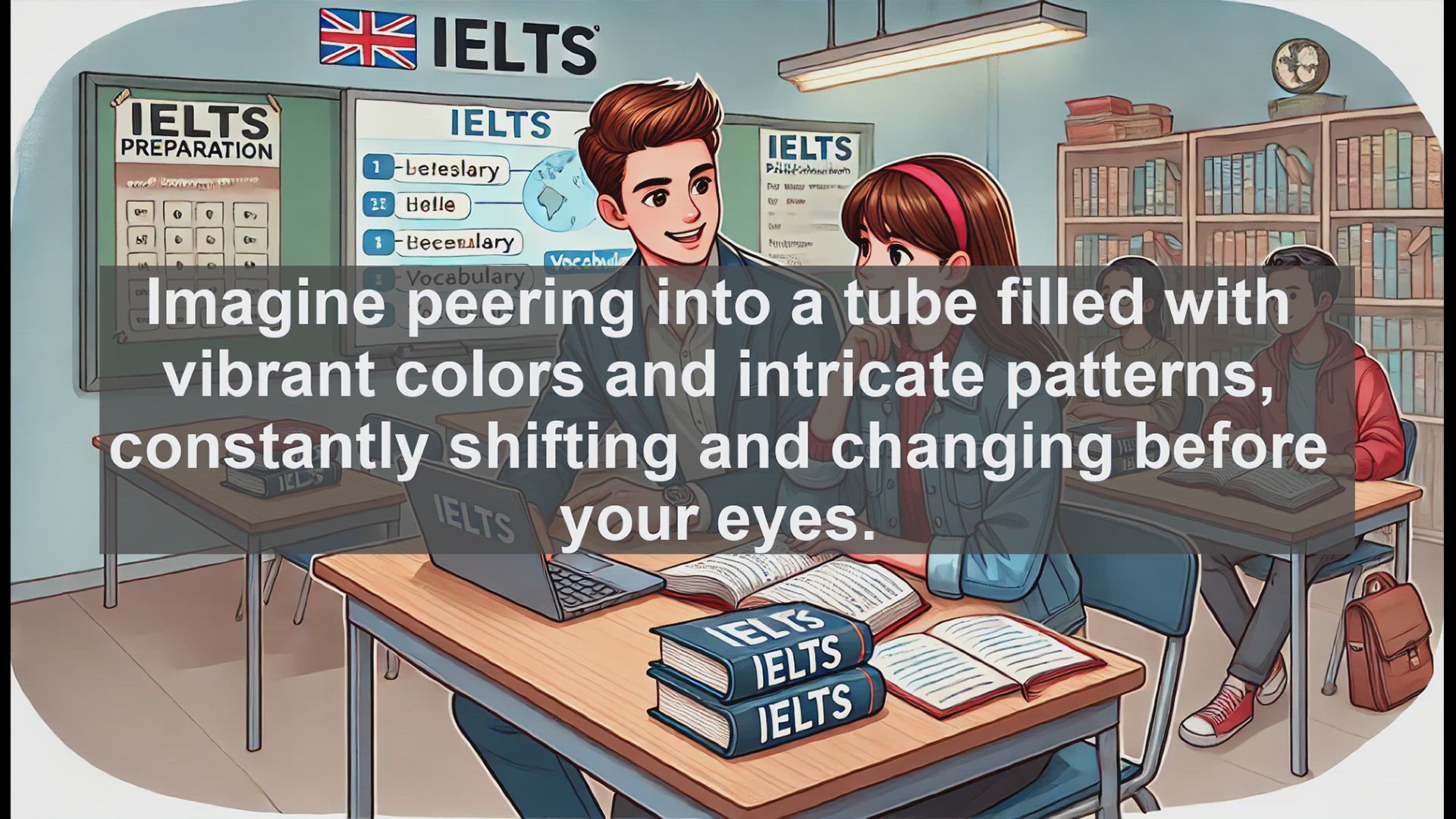 'Video thumbnail for 2000 Must Know IELTS 9.0 Vocabulary - Kaleidoscope: Boost Your IELTS Vocabulary'