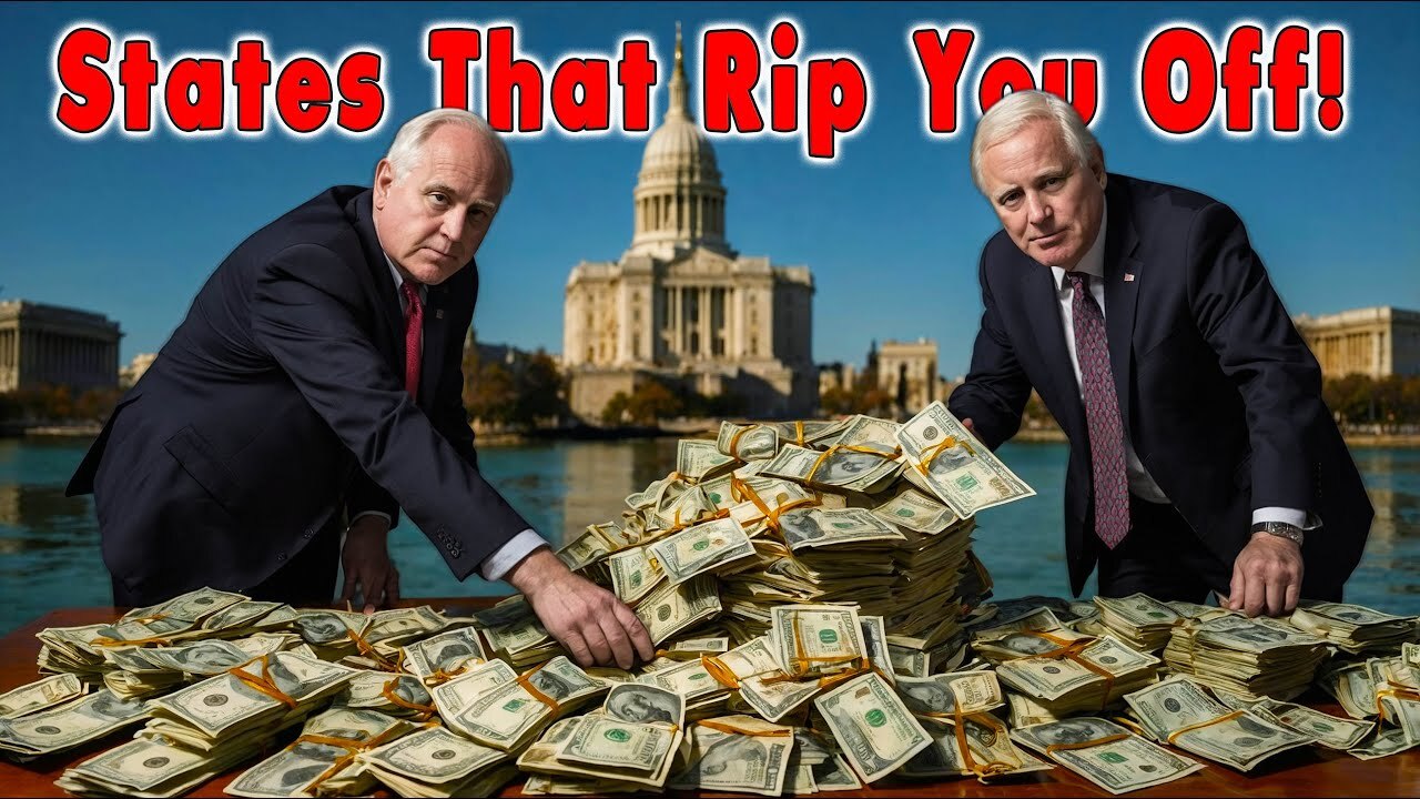 Video thumbnail for 10 US States That Will Rob You Blind.