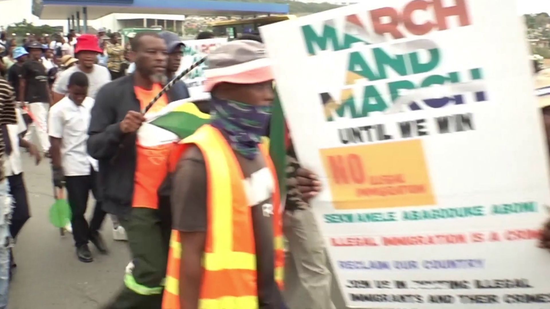 Video thumbnail for Foreign-Owned Shops Targeted as Anti-Migrant Tensions Rise in South Africa