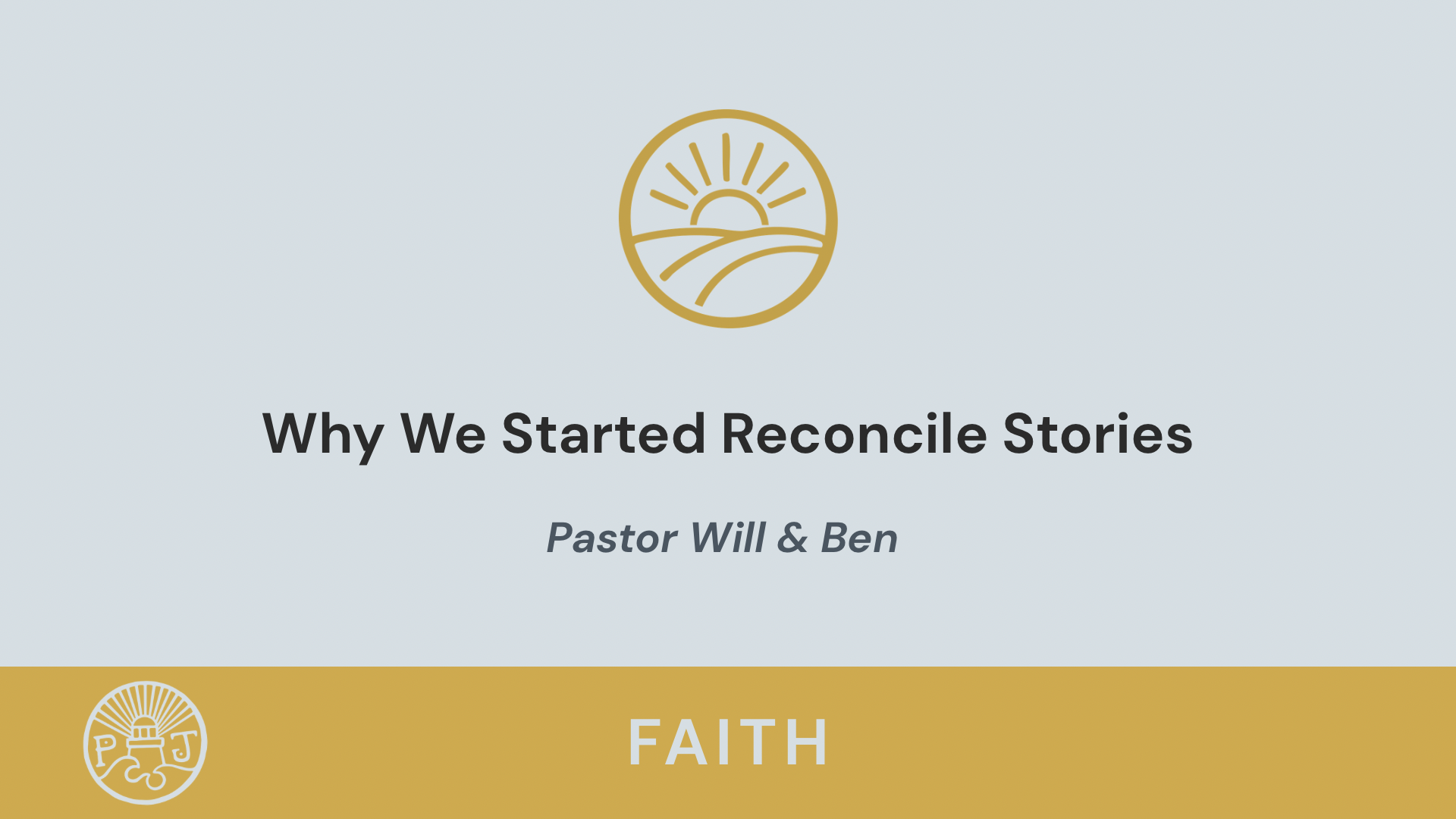Video thumbnail for TPJ Guest Interview on Reconcile Stories Podcast