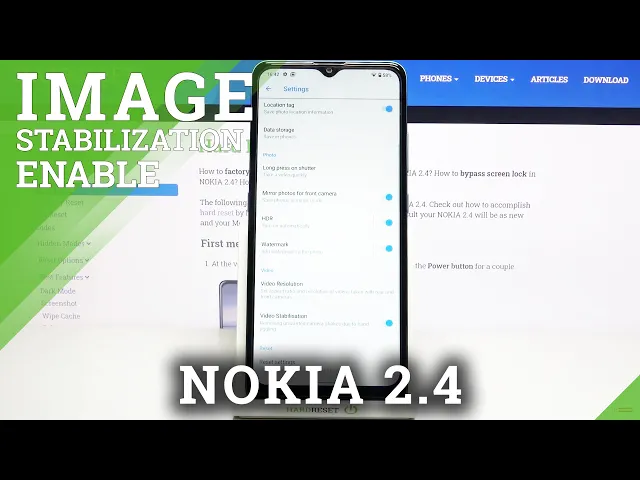 Video thumbnail for How to Activate Image Stabilization in NOKIA 2.4 – Camera Effects