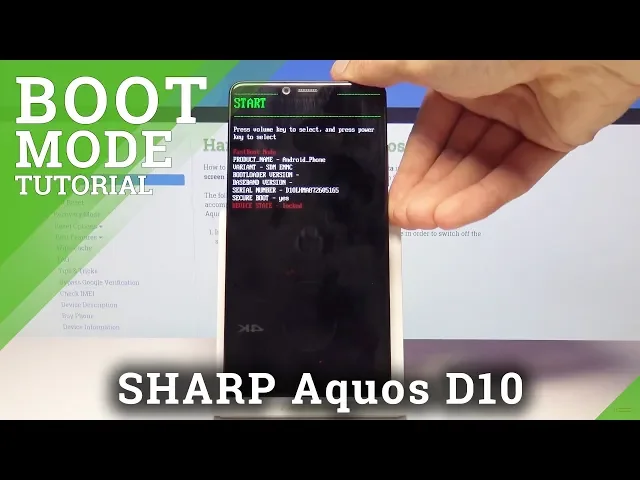 Video thumbnail for How to Activate Bootloader Mode in SHARP D10 - Boot into Boot Mode