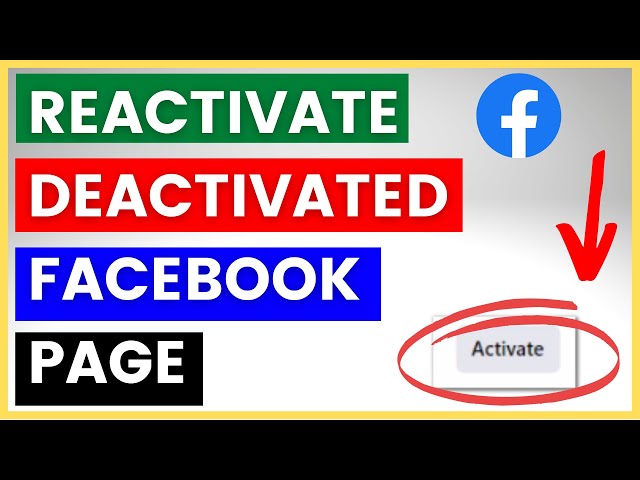Video thumbnail for How To Reactivate A Deactivated Facebook Page? [in 2025] (NEW Method)