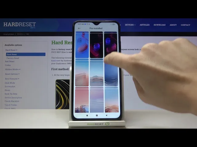 Video thumbnail for How to Change Wallpaper on POCO M3