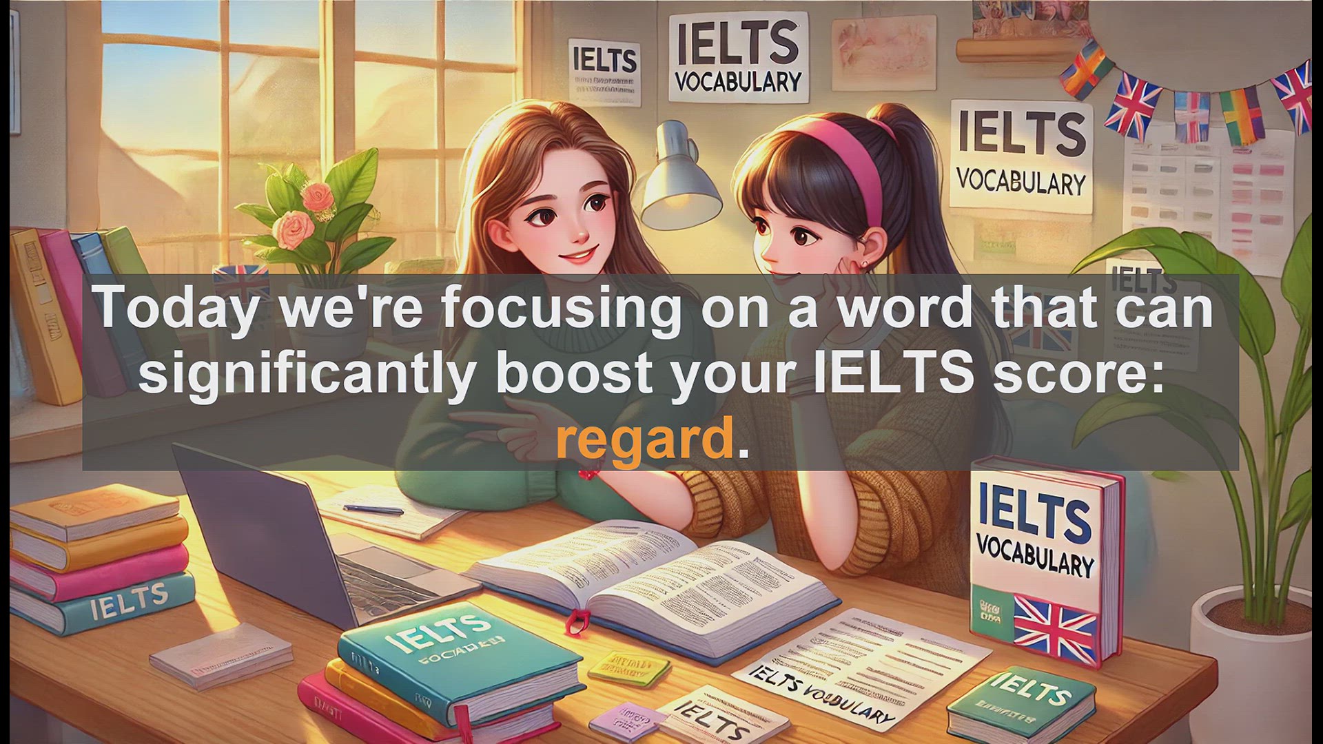 'Video thumbnail for 2500 Must Know IELTS 6.5 Vocabulary - Master 'Regard' for IELTS Success: Boost Your Score'