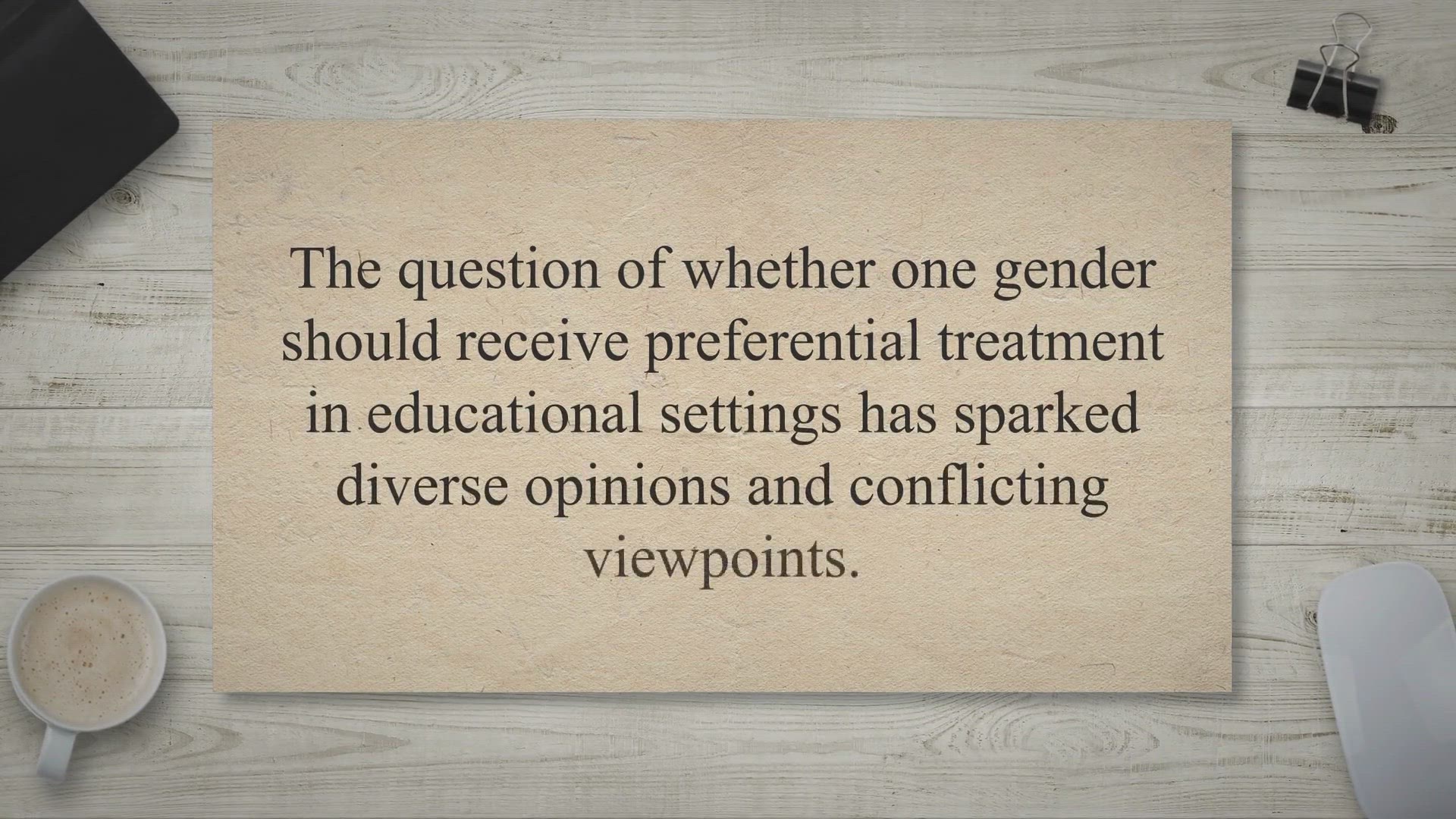 Video thumbnail for Debate On Boy and Girl Education
