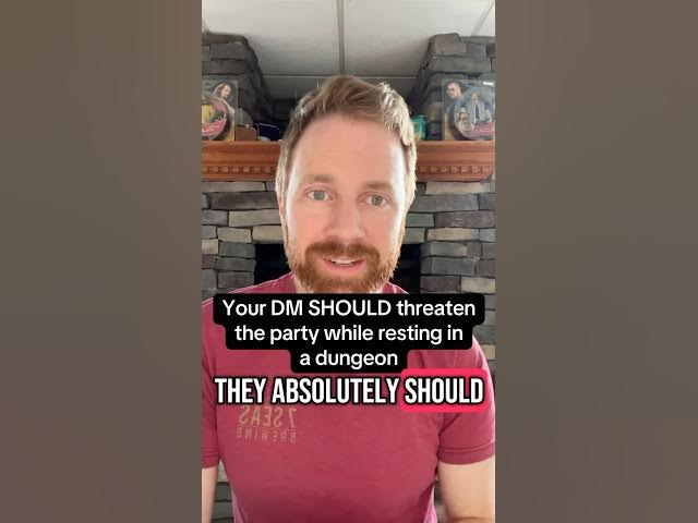 Video thumbnail for Your DM SHOULD threaten your dnd party if you’re resting in dangerous places