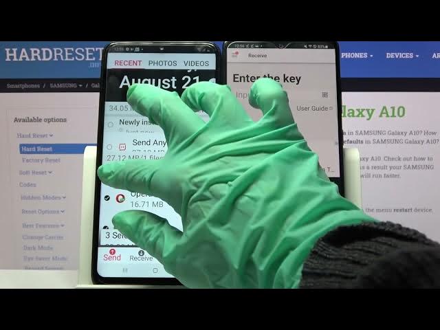 Video thumbnail for Transfer files from SAMSUNG GALAXY A10 an Android Device – Send Anywhere App