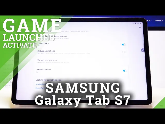 Video thumbnail for How to Customize Game Launcher in Samsung Galaxy Tab S7 – Game Launcher Settings