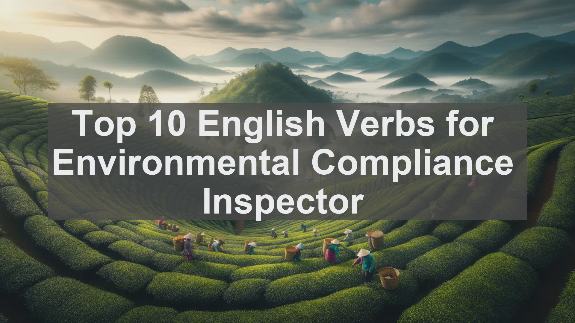 'Video thumbnail for Top 10 English Verbs for Environmental Compliance Inspector'