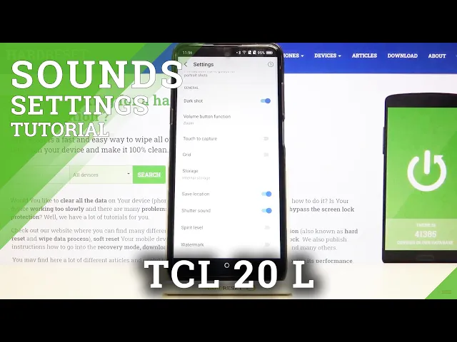 Video thumbnail for How to Turn Off Camera Sounds on TCL 20L – Switch On Camera Shutter