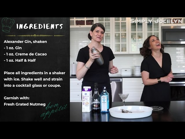 Video thumbnail for How to Make an Alexander Cocktail