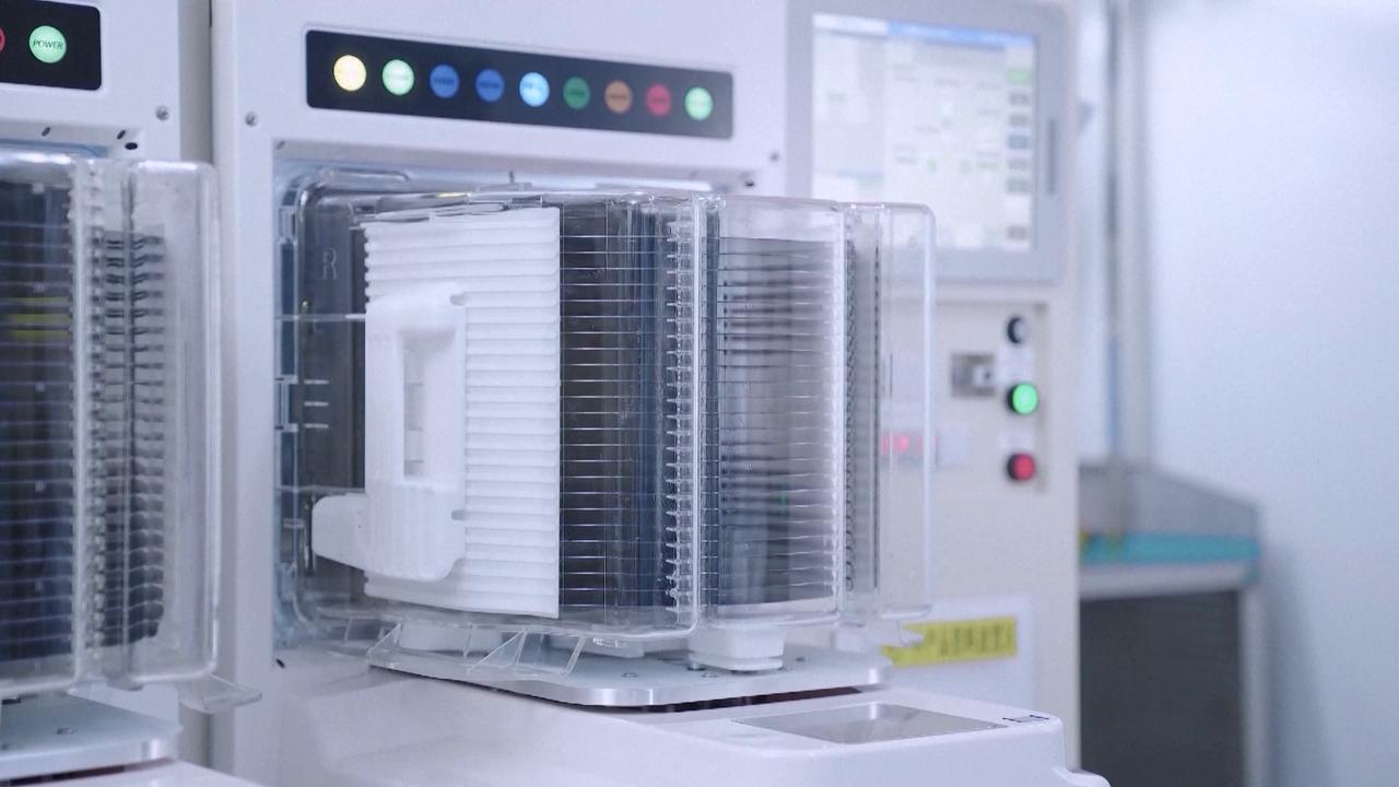 Video thumbnail for China: Chinese chipmakers ramp up production as AI-driven memory shortage deepens.