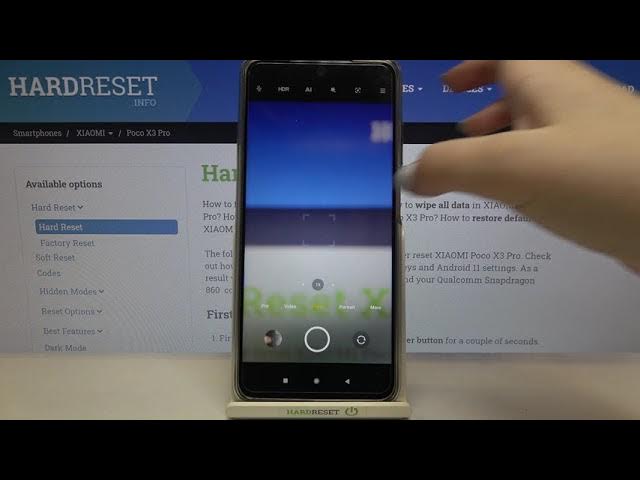 Video thumbnail for How to Pick Photo Aspect Ratio in POCO X3 Pro - Change Aspect Ratio