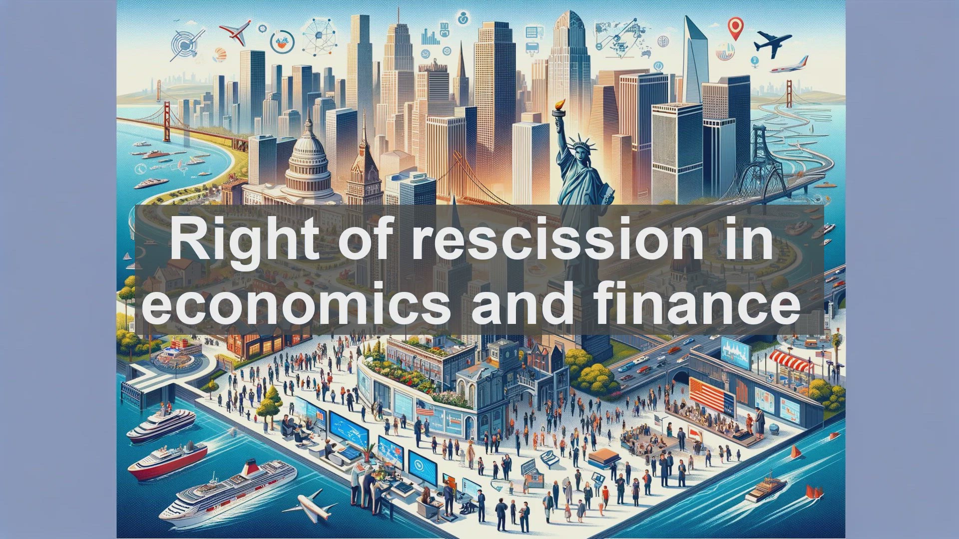 'Video thumbnail for Right of rescission in economics and finance'