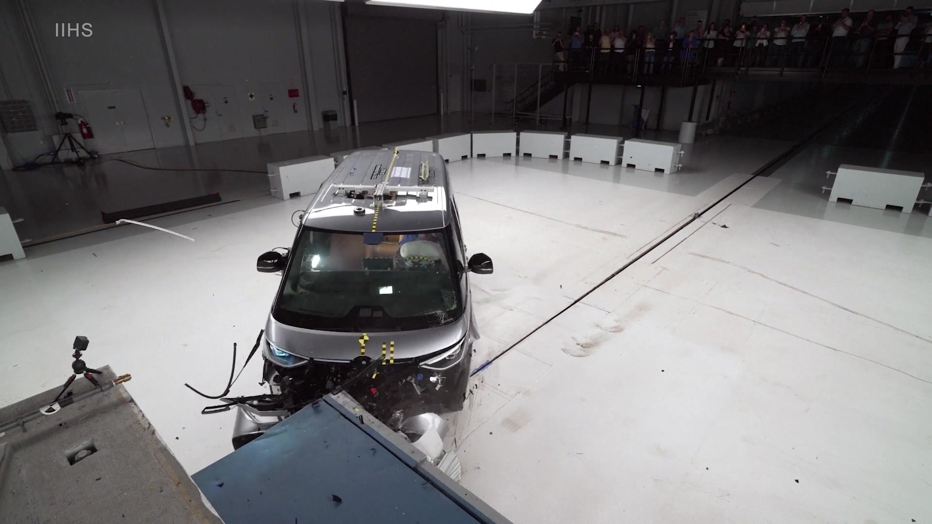 Video thumbnail for Thinking of buying an EV? Check out these crash test ratings