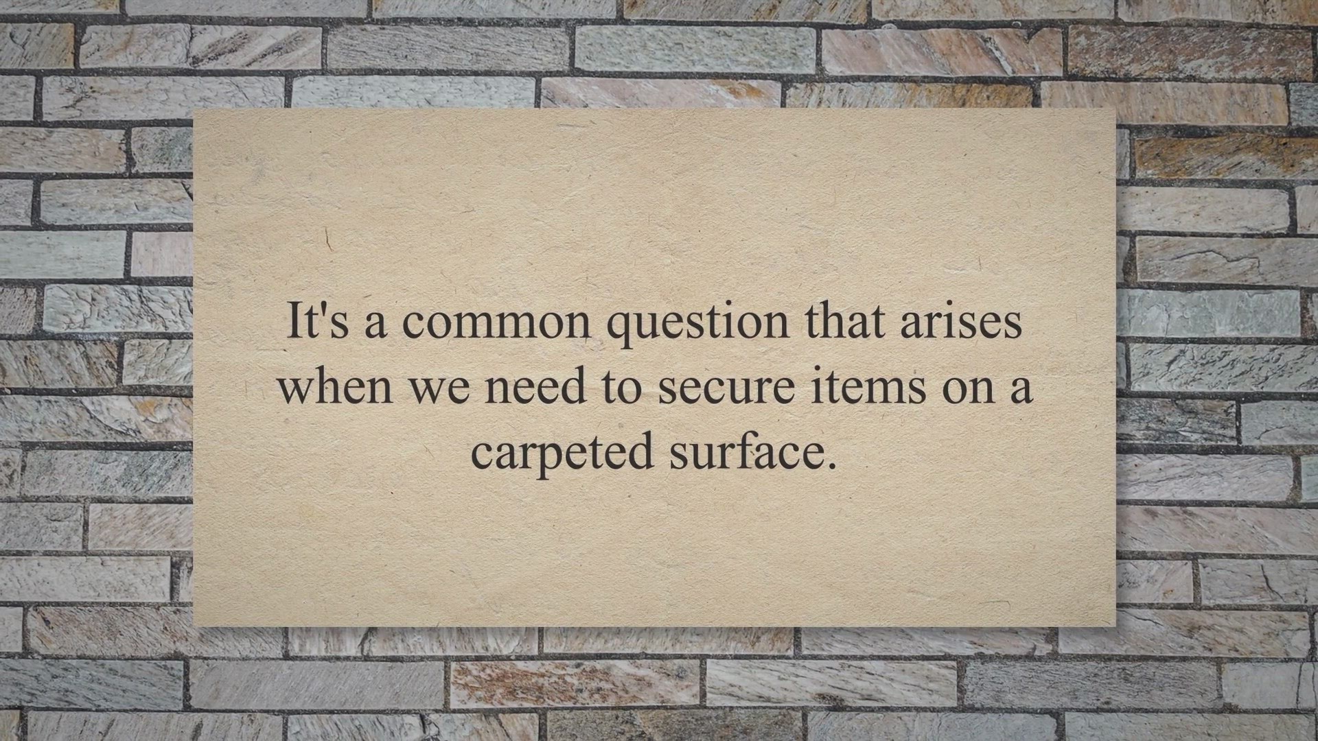 Video thumbnail for Does Velcro Stick to Carpet? Explained