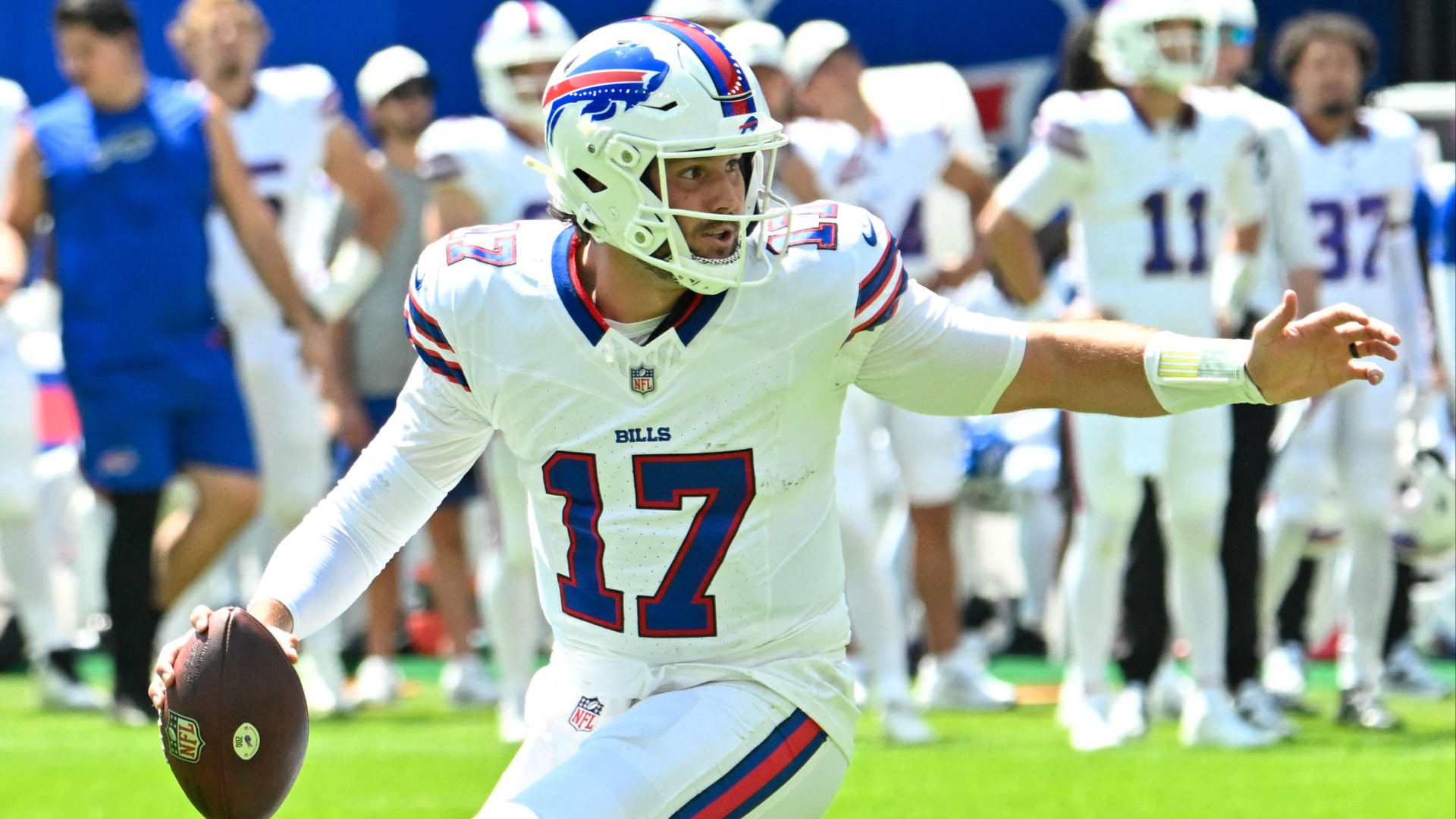 Video thumbnail for Buffalo Bills Face Off Against Top NFL Defense in Opener