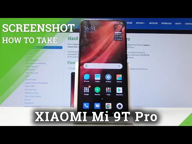 Video thumbnail for How to Take Screenshot in Xiaomi Mi 9T Pro - Save Screenshot