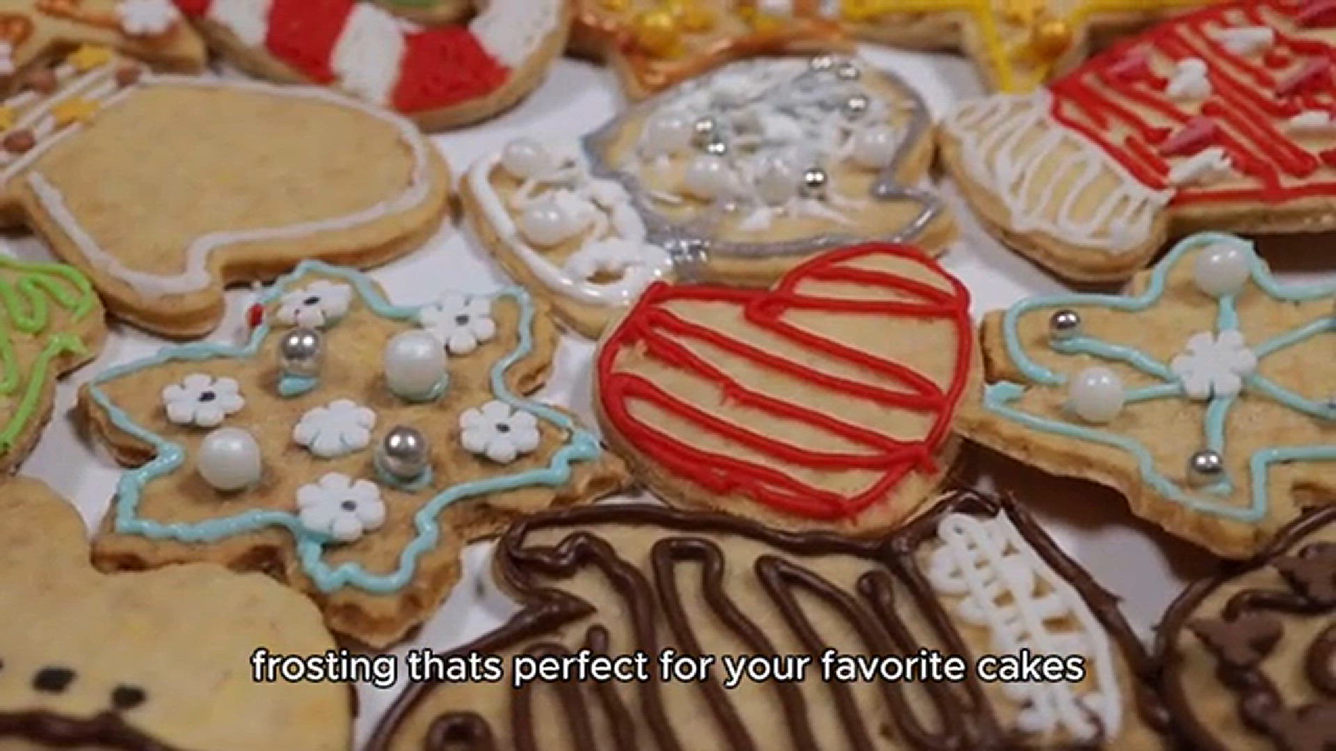 'Video thumbnail for Frosting recipe'