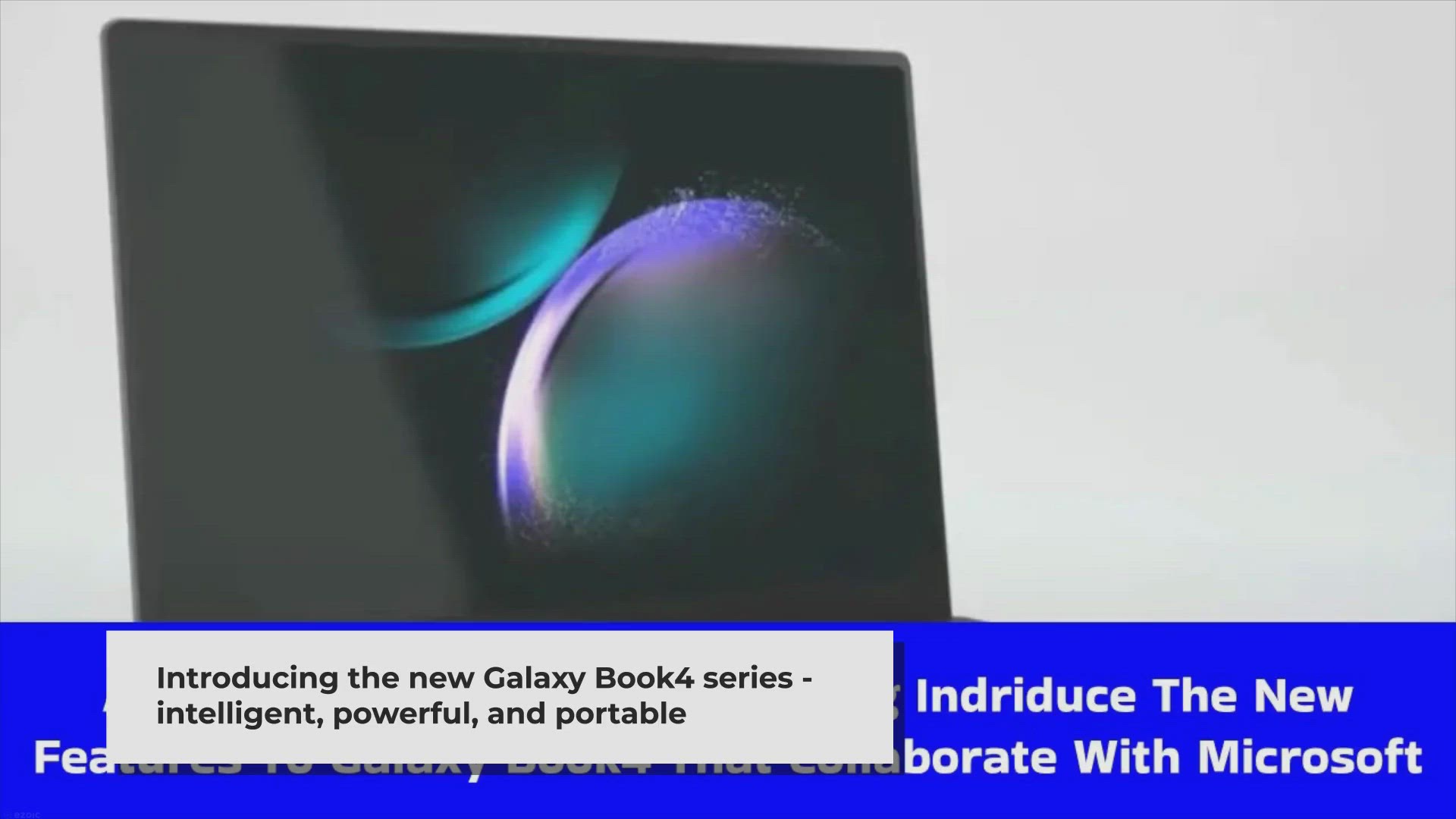 Video thumbnail for AI Generative Features: Samsung Introduce The New Features To Galaxy Book4 That Collaborate With Microsoft