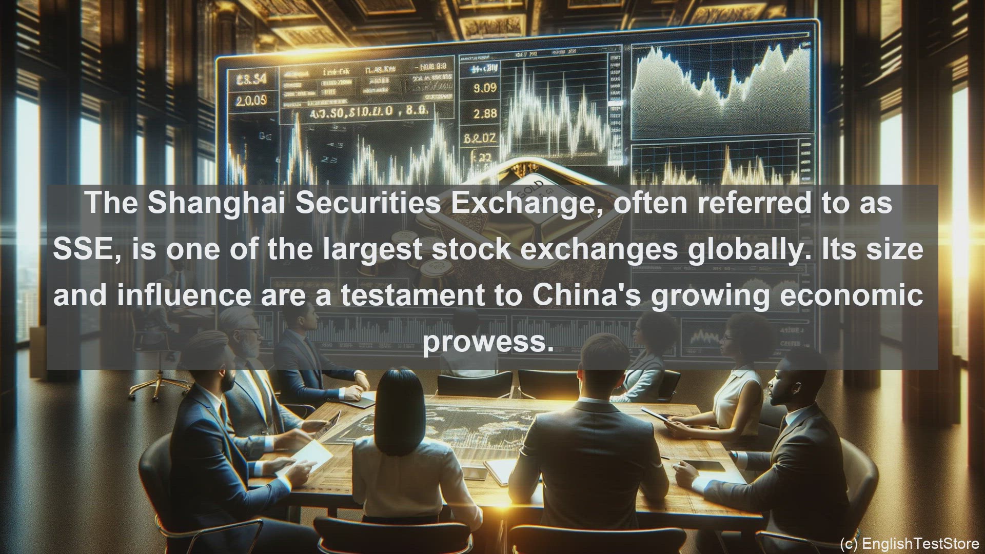 'Video thumbnail for Shanghai securities exchange in economics and finance'