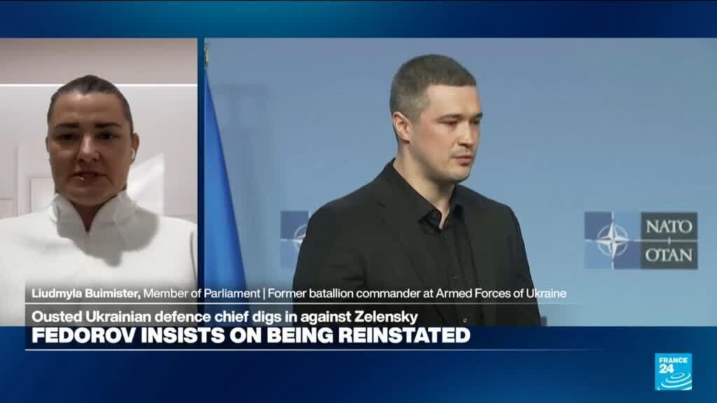 Video thumbnail for Reinstating Fedorov 'only right decision Zelensky can make', MP says