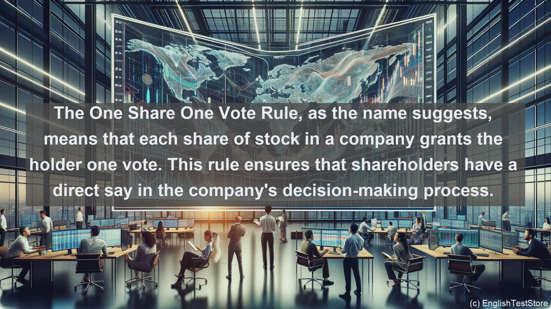 'Video thumbnail for One share one vote rule in economics and finance'