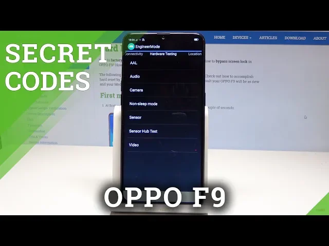 Video thumbnail for OPPO F9 SECRET CODES / Hidden Mode / Servcie Menu