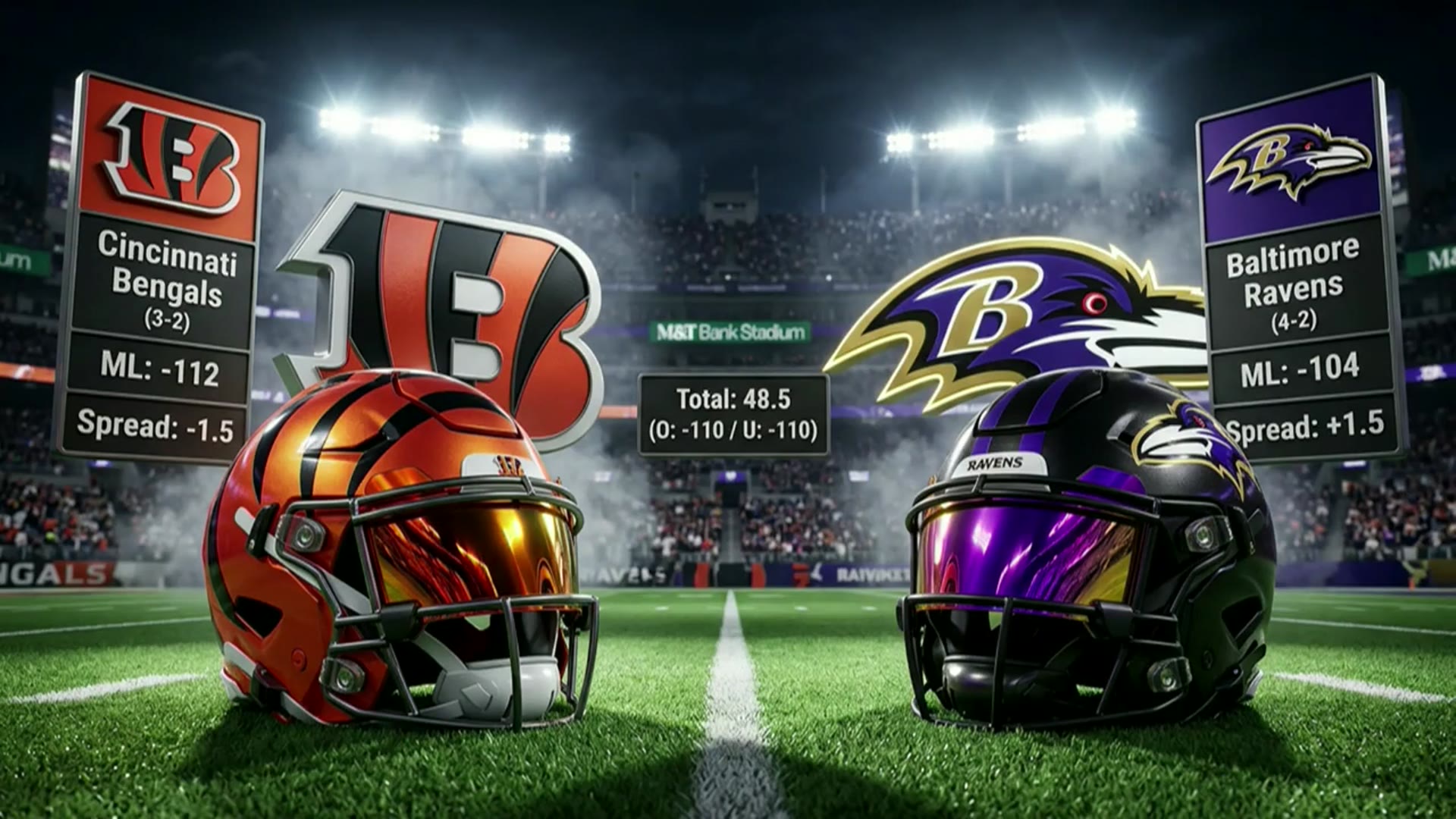 Video thumbnail for Bengals vs. Ravens Week 7 Preview & Game Prediction