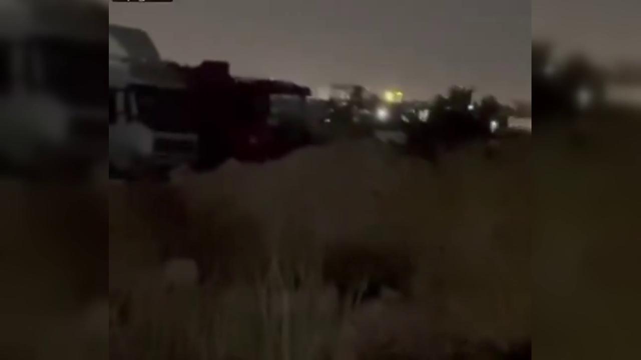 Video thumbnail for Iraq: U.S. Defenses Engage as Iranian Drones Target Erbil.