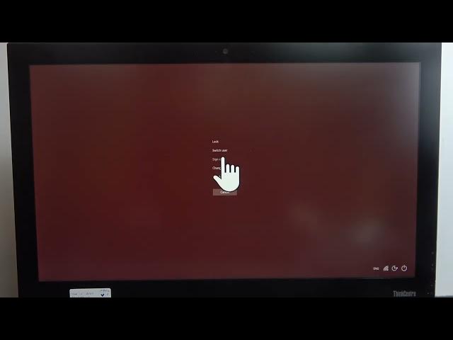 Video thumbnail for How To Change User Account In LENOVO AIO M900Z