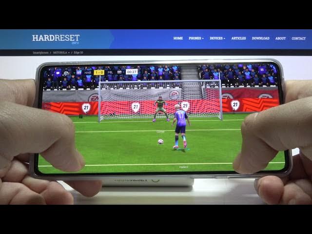 Video thumbnail for FIFA Mobile Game Test on Motorola Edge 20 – Gameplay / Performance Checkup