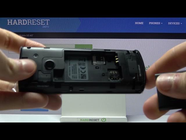 Video thumbnail for How to Remove Battery from NOKIA 110 – Take Off Back Cover