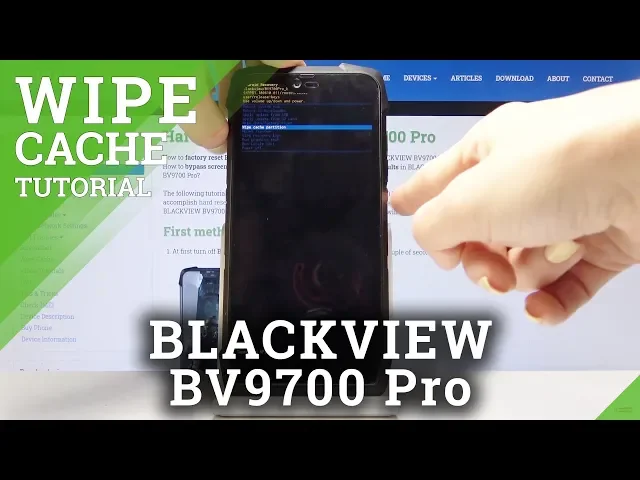 Video thumbnail for How to Wipe Cache in BLACKVIEW BV9700 PRO - Speed Up System