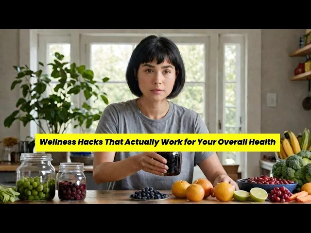 Video thumbnail for Wellness Hacks That Actually Work for Your Overall Health