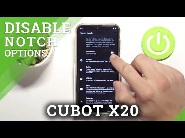 Video thumbnail for How to Hide Notch in Cubot X20 - Disable Notch