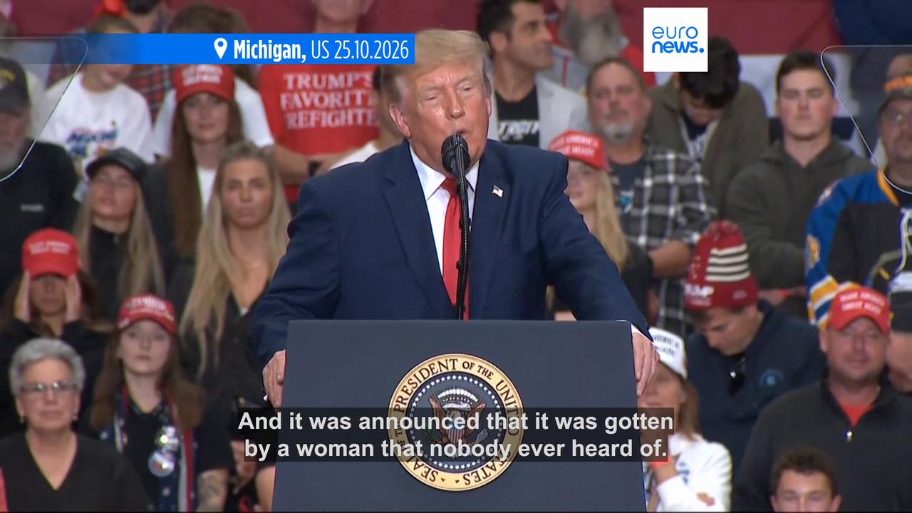 Video thumbnail for Trump calls Norway a ‘shithouse country’ over Nobel Peace Prize snub