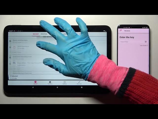 Video thumbnail for How to Transfer Files From Nokia T20 to an Android Device - Use Send Anywhere