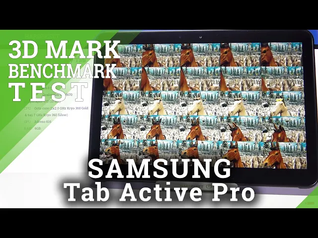Video thumbnail for Wild Life 3D Mark Benchmark Test on SAMSUNG Galaxy Tab Active Pro – Comparative Test