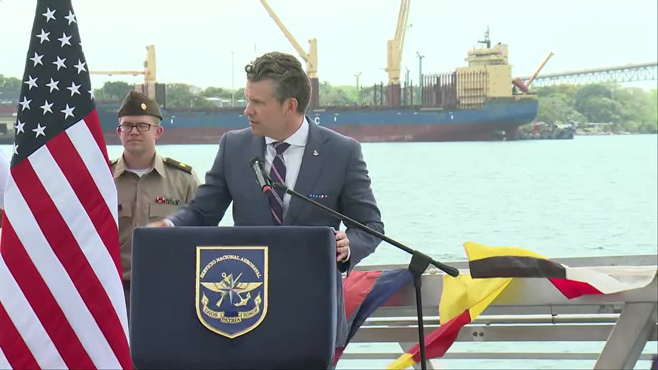 Video thumbnail for Pete Hegseth remarks in Panama: FULL VIDEO