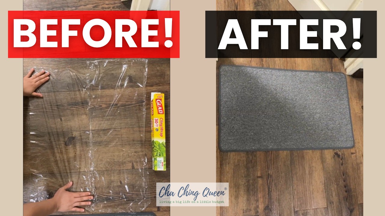 Video thumbnail for How to use cling wrap to keep mats from sliding
