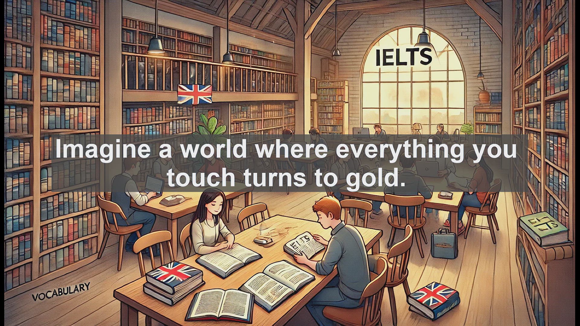 'Video thumbnail for 2500 Must Know IELTS 6.5 Vocabulary - Mastering the Word 'Golden': Essential IELTS Vocabulary'